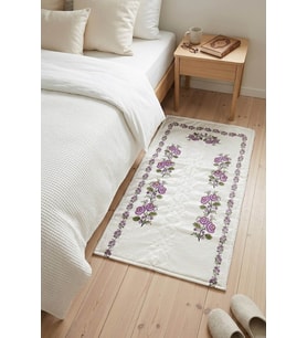 Kanaviçe Dijital Baskılı Kadife Tek Seccade 70x110cm