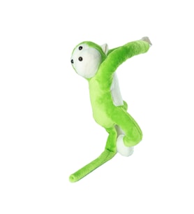 Pelüş Maymun  Sevimli Sarılan Maymun Yeşil 50 Cm