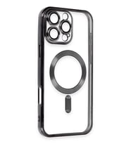 Newface Apple iPhone 16 Pro Max Kılıf Kross Magneticsafe Kapak - Siyah