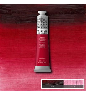 Winsor & Newton Winton Yağlı Boya 200 ml. 17 Permanent Crimson Lake 