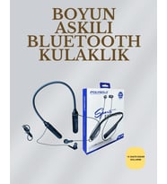 Uzun Süreli Kullanım İçin  - Kablosuz Boyun Bantlı Kulaklık, 50 Saat Batarya