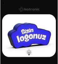 İsotronic Kişiye Özel Işıklı Lightbox Dekoratif Masaüstü LED Tabela Type-C