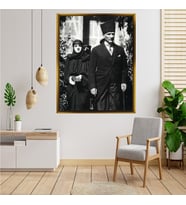 ÇERÇEVELİ ATATÜRK TABLO S249