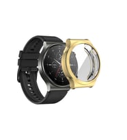 Huawei Watch GT2 Pro Uyumlu Zore Watch Gard 02 Ekran Koruyucu (Gold)