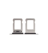 iPhone 15 Pro Max Çift Sim Tepsisi Sim Yuvası Sim Kart Tepsisi Sim Çekmecesiı Sim Kart Yuvası Beyaz Renk