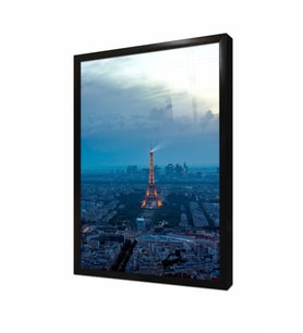 Tablosan Paris Eyfel Kulesi Çerçeveli Cam Tablo