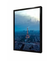 Tablosan Paris Eyfel Kulesi Çerçeveli Cam Tablo