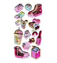 Sticker Kabartmalı Stiker Defter, Planlayıcı Etiket (pullu-802) - 17X9 cm -Ayakkabı Parfüm