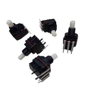 5 Adet B500K Anahtarlı Dimmer Potansiyometre 500K Dimmer Pot (Somunsuz)