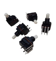 5 Adet B500K Anahtarlı Dimmer Potansiyometre 500K Dimmer Pot (Somunsuz)
