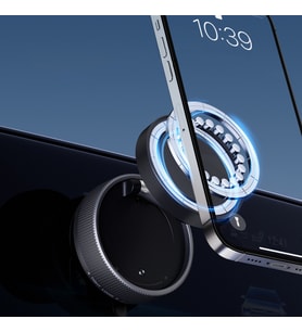 Vakum Özellikli Magnetik Araç içi Telefon Tutucu Katlanabilir K10A