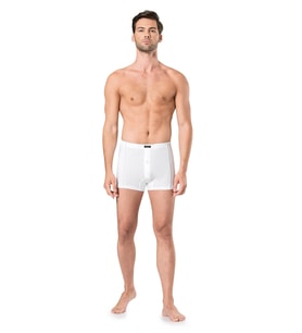 Pierre Cardin Erkek  Penye Boxer 6 Adet (Beyaz)