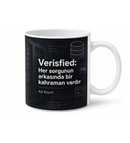 Veri Tabanı Yöneticisine DBA SQL Sorguları Veri Kurtarma Kupa Bardak Hediye