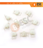 10 Adet Cam Kriko İndirme Kaldırma Mekanizma Kablo Ucu Halat Dübeli Tip BCP011