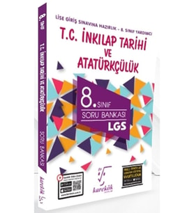 Karekök Yayıncılık Karekök 8. Sınıf Lgs T.c. Inkılap Tarihi Ve Atatürkçülük Soru Bankası (yeni) (Çok Renkli)