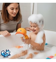 Lexroo Sevimli Hayvan Figürlü Bebek Duş Başlığı