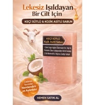 Herbliss Keçi Sütlü - Kojik Asitli Sabun Doğal - Katkısız Canlandırıcı & Nemlendirici
