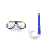 Şnorkel Maske Şnorkel Set Mavi