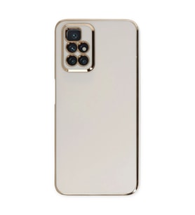 Xiaomi Redmi 10 2022 Kılıf Volet Silikon - Beyaz