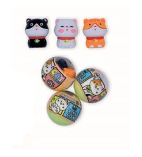 GIPTA K2388 CANDY CAT KUTULU KALEM BAŞLIĞI SİLGİ - TEKLİ