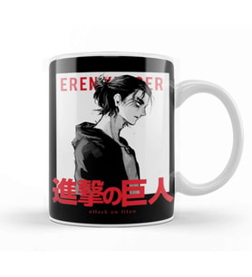 Eren Yeager 01 Kupa Bardak Porselen