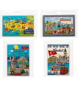 İstanbul Temalı Silikon Buzdolapı Süsü Magnet Alk5815