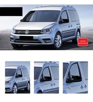 Vw Caddy Mk3 Batman Yarasa Ayna Kapağı Piano Black 2015 2016 2017 2018 2019 2020