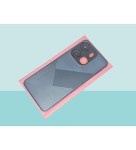 Tkgz - Tecno SPARK GO 2023 FULL KASA Arka Kapak Batarya Kapağı - SİYAH