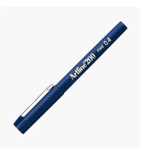 ARTLİNE EK-200N FİNELİNER KEÇE UÇLU KALEM 0.4mm ROYAL MAVİ