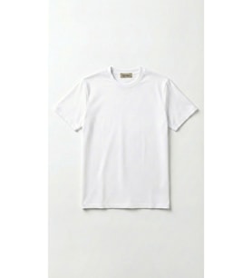 Unisex Düz Renk Bisiklet Yaka Basic Tişört (Beyaz)