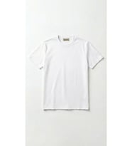 Unisex Düz Renk Bisiklet Yaka Basic Tişört (Beyaz)