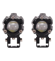 Space Offroad sis lambası 6.5 cm x 4.5cm 6.5cm beyaz-sarı 10w 12-80v set/ LASS347