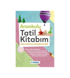 Anaokulu Tatil Kitabım Tudem Yayınları
