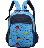 Kids Erkek Mavi Dinazor Model Kalemlikli Beslenmeli Set Sırt Çantası