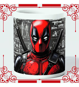 Deadpool Kupa Bardak Tasarım Çok Fazla Seçenek Mevcut Hediyelik Ürün
