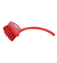 Plastik Saplı Lavabo ve Küvet Fırçası Karışık Renk 11 Cm