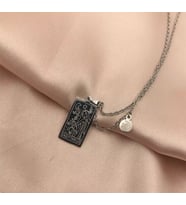 Kişiye Özel 925 Ayar Gümüş Yay Burcu Tarot Kolye