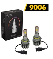 Mega Oto Market Slim Led Silver Edition Xenon Far Lambası Beyaz Renk 2S 9006 Soket ile Uyumlu