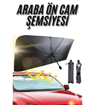 Ön Cam Güneşlik Şemsiye Tüm Araçlar İçin Araba Katlanabilir Güneşlik