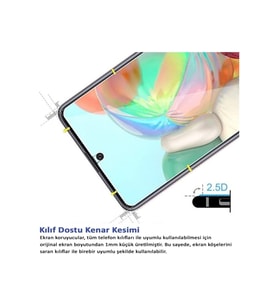 LG Q6 Uyumlu Ekran Koruyucu Yeni Nesil Hd Kalite Nano Cam Filmi Ekran Koruyucu