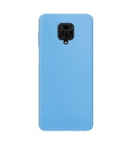 Xiaomi Pocophone X3 İnce Mat Silikon Kılıf Mavi
