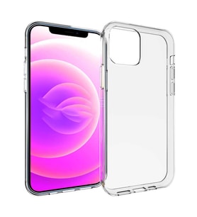 Apple iPhone 14 Kılıf Şeffaf Silikon Hibrit Case Kapak (Renksiz)