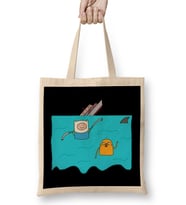 Adventure Time Jake And Finn 01 Bez Çanta Uzun Saplı
