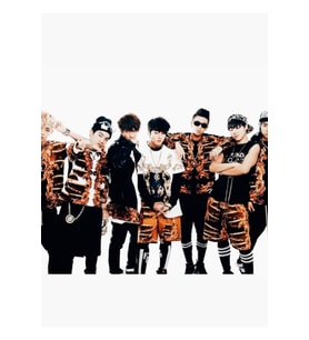 Bts Grup Fotoğrafı Tablo Ahşap Poster Dekoratif Kod2956