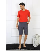 Giyim Erkek Pamuk Füme Kapri