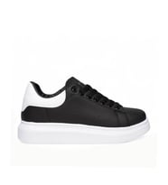 M2S Siyah-Beyaz Qun Unisex Sneaker (Siyah - Beyaz)