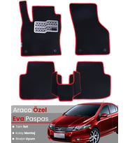 HONDA CİTY (2008-2013) Uyumlu EVA Paspas Tam Set–Araca Özel,Su Geçirmez,Kolay Montaj