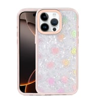 iPhone 14 Pro Max Lumi Desenli Kapak - Pembe