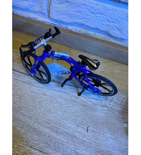 Bisiklet Severlere Özel Metal Mini Bisiklet Oyuncak - Hareketli Pedal ve Tekerlekli Dekoratif Bisiklet Maketi-1:10 Ölçekli Diecast Oyuncak & Masa Üstü Dekoratif Obje (Kırmızı / Mavi / Sarı)