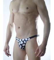 Mulvxbrf Brf02 Erkek Desenli Brazillian Slip İç Çamaşırı (Mulvix)